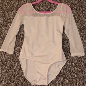 White leotard